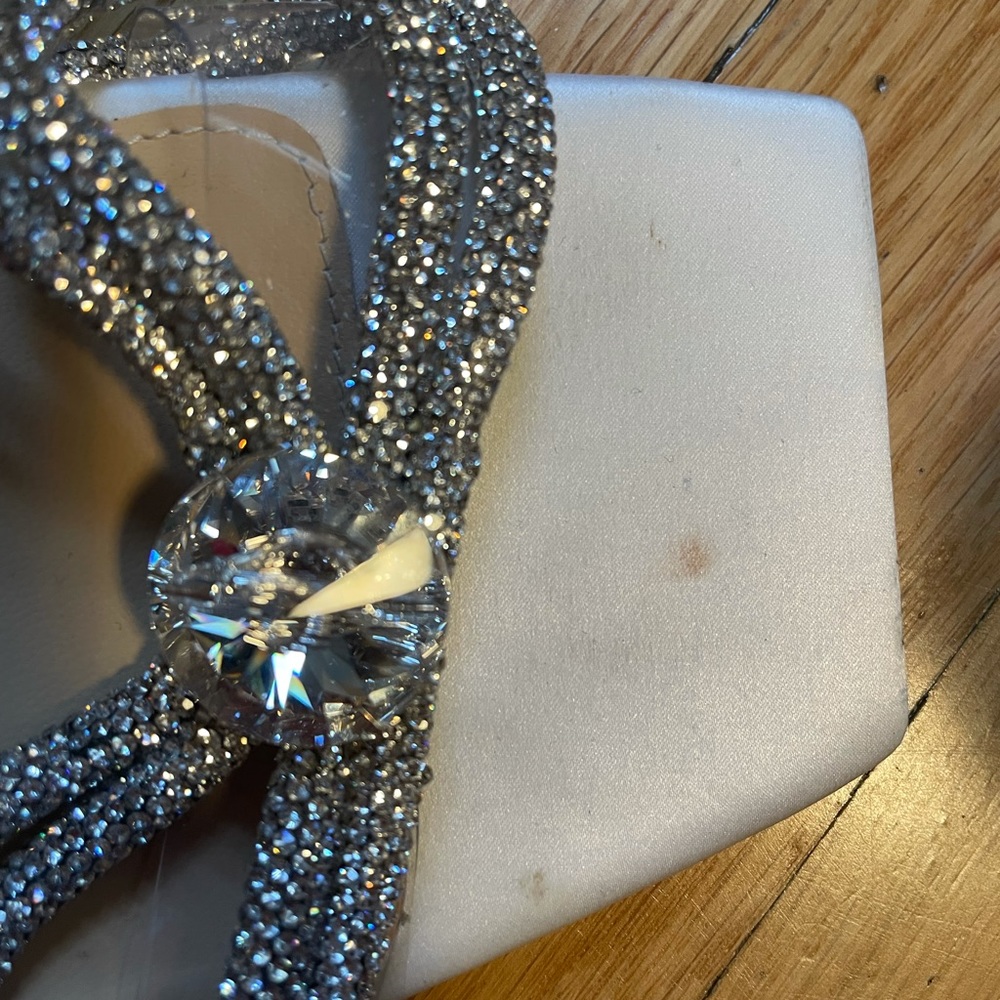 Mach&Mach Pvc Crystal Bow Heel - image 6